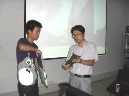 会后交流