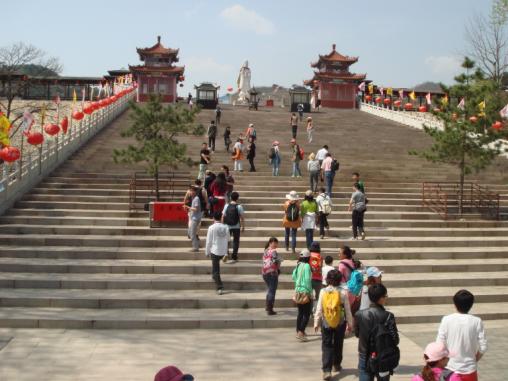 进入景区