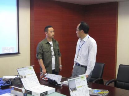 阿姆斯壮代表与设计院领导会后交流