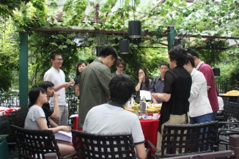会后交流