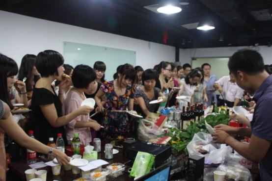 分享美食（RCC北京公司）