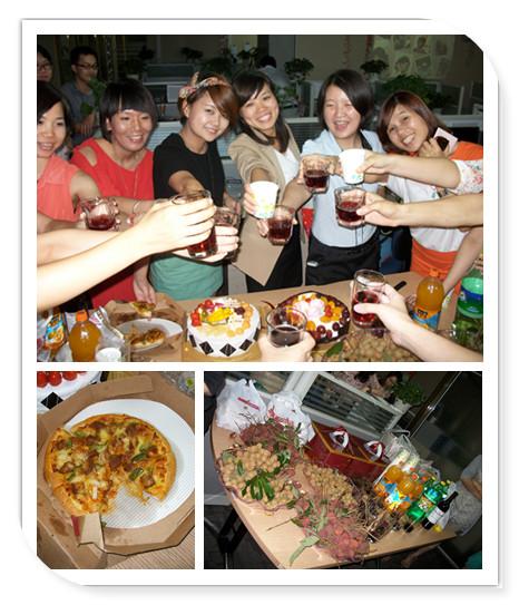 举杯庆祝，共享饕餮美食（RCC广州公司）