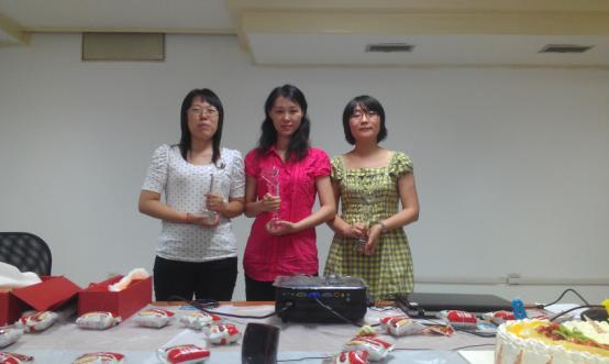忠诚员工领奖（RCC天津公司）