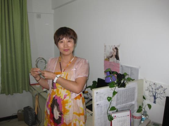 忠诚员工领取奖品（RCC大庆公司）