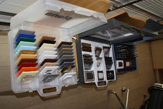 现场产品展示